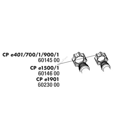 JBL Cristalprofi csőszorító bilincs e400/401/402, e700/701/702, e900/901/902 (2 db)