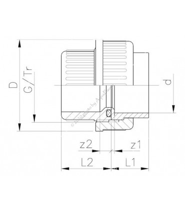 PVC hollander, 10 mm-s csőhöz