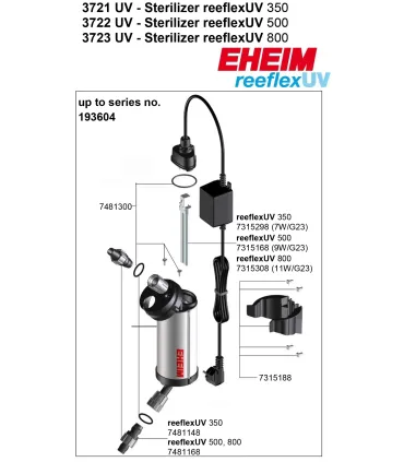 Eheim Reeflex UV 350 - 7W UV sterilizáló (3721210)