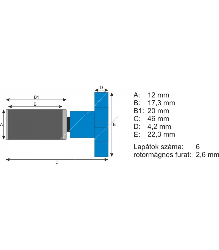 Atman rotor HF-0300 akasztós szűrőhöz