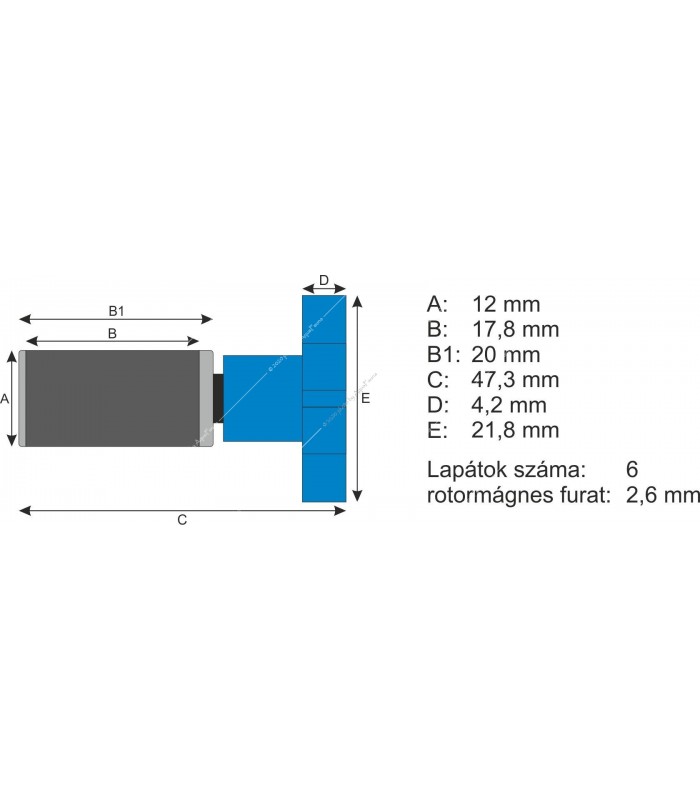 Atman rotor HF-0400 akasztós szűrőhöz