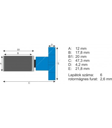 Atman rotor HF-0400 akasztós szűrőhöz