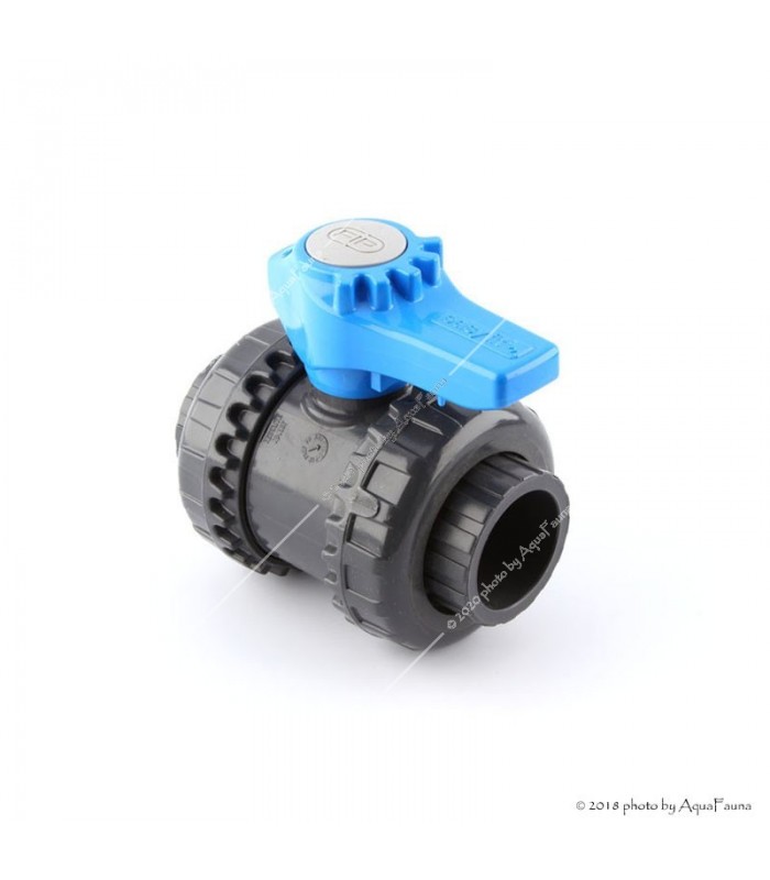 PVC hollanderes gömbcsap, 25 mm-s csőhöz