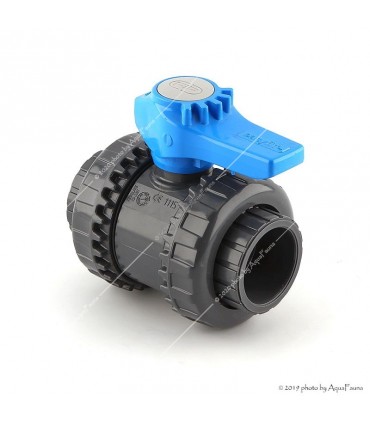 PVC hollanderes gömbcsap, 40 mm-s csőhöz