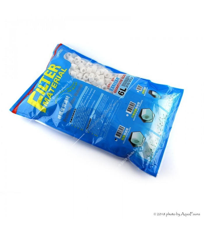 ISTA Quartzite Glass 6 liter - nagy porozitású biológiai szűrőanyag