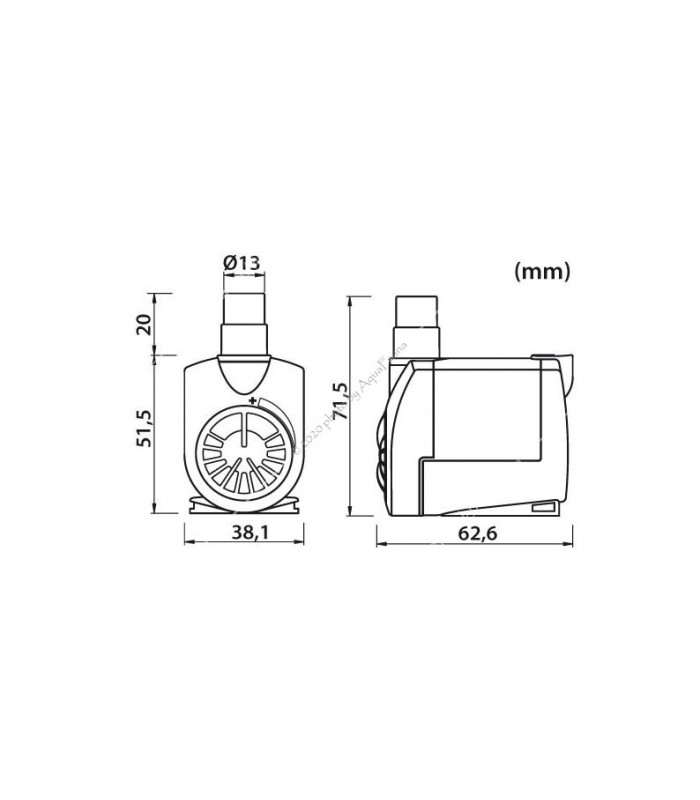 Newa Jet NJ-600 szabályozható teljesítményű vízpumpa