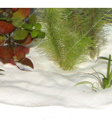 JBL Sansibar SNOW 10 kg - akvárium talaj - hófehér