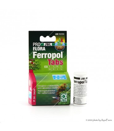 JBL ProFlora Ferropol Tabs 30 db - növénytáp tabletta