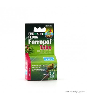 JBL ProFlora Ferropol Tabs 30 db - növénytáp tabletta