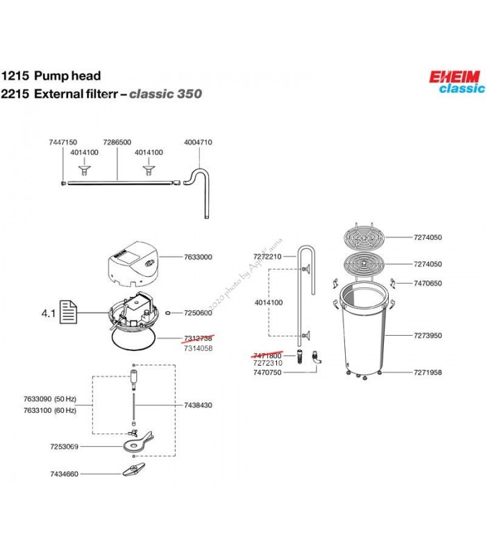 Eheim Classic 350 (2215) külső szűrő (2215010)