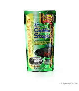 Hikari Cichlid Staple Medium - 250 g (750 ml) - lebegő granulátum haleledel sügéreknek