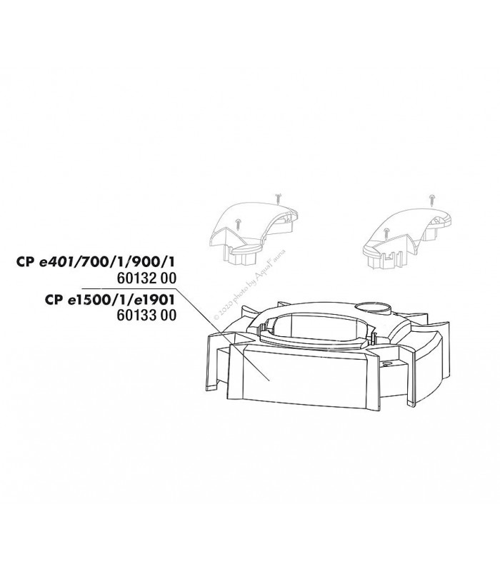 JBL CristalProfi pumpafej takaró e400/401/402, e700/701/702, e900/901/902