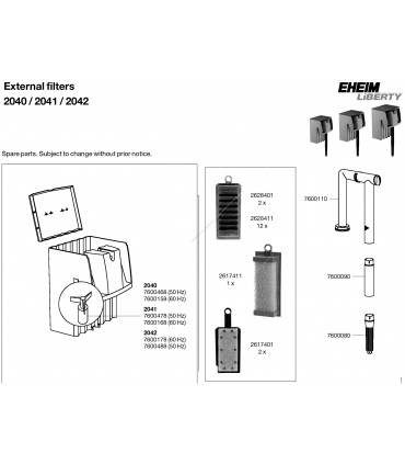 Eheim Liberty 200 akasztós szűrő (2042020)