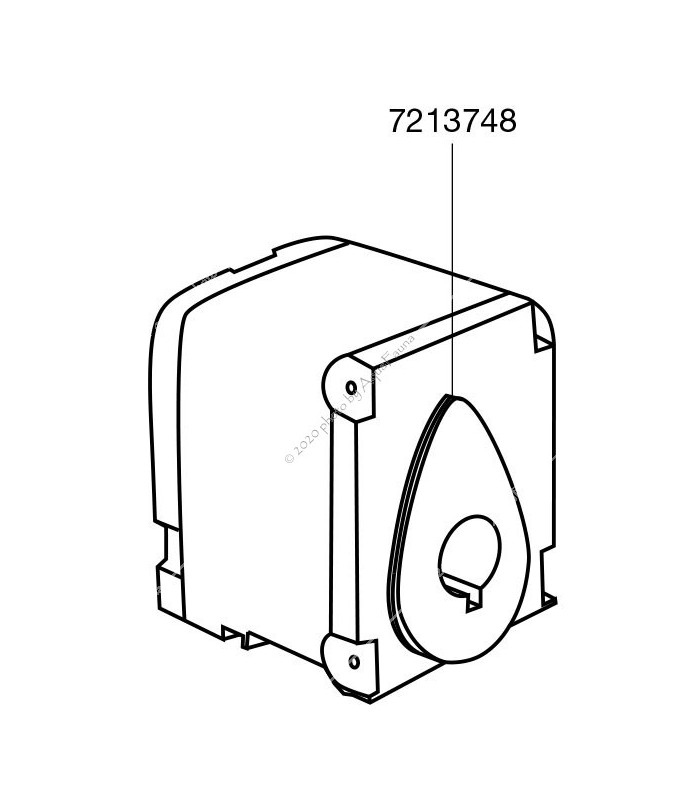 Eheim Compact+ 5000 rotor tömítés (7213748)
