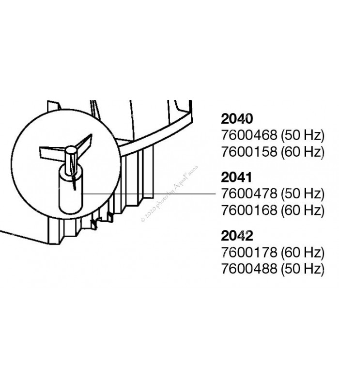 Eheim Liberty 130 (2041) Rotor 50 Hz (7600478)