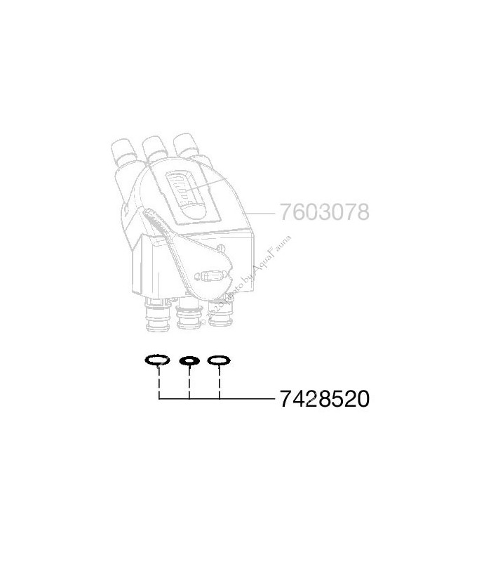 Eheim Professionel 3 2080 Tömítőgyűrűkészlet az adapterhez (7428520)