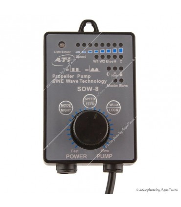 Jebao RW-8, SW-8, OW25, SOW8 szabályozható áramoltató pumpa szinkronizálható vezérlővel