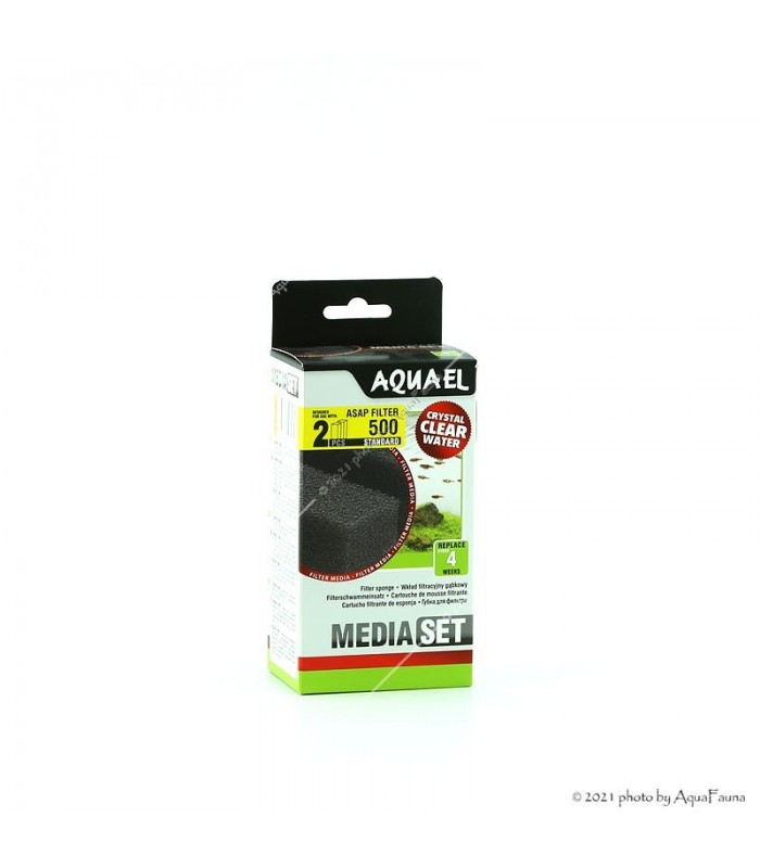 AquaEl MediaSet Standard szűrőszivacs (2 db) ASAP Filter 500 belső szűrőhöz