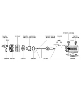 Eheim Universal 3400 (1262) centrifugális vízpumpa (1262210)
