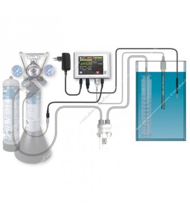 JBL ProFlora CO2/pH Control 12V Touch - Érintőképernyős CO2 rendszer vezérlő JBL ProFlora CO2/pH Control 12V Touch - Érintőképernyős CO2 rendszer vezérlő