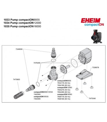 Eheim compactON 9000 vízpumpa (1033220)