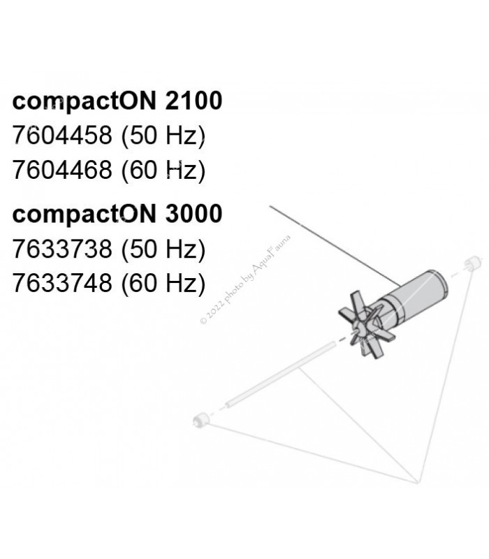 Eheim rotor compactON 3000 vízpumpához (7633738)