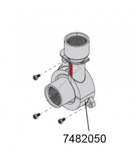 Eheim rotorfedél tömítőgyűrűvel compactON 5000 vízpumpához (7482050)