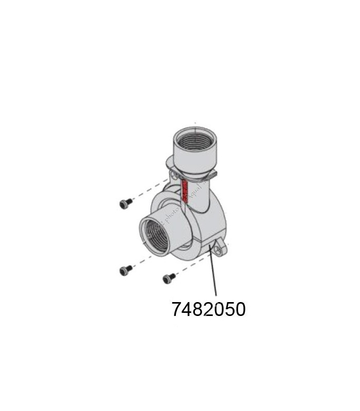 Eheim rotorfedél tömítőgyűrűvel compactON 5000 vízpumpához (7482050)