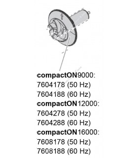 Eheim rotor compactON 9000 vízpumpához (7604178)