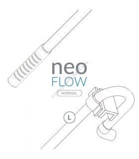 Aquario NEO Flow - L méret - akril szűrő ki-, befolyó cső - 17 mm