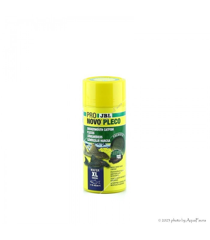 JBL Pronovo Pleco Wafer XL 250 ml - nagy méretű chips eleség algázók részére