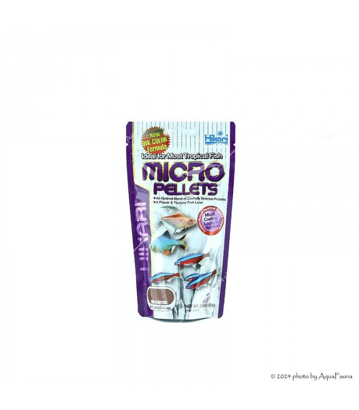 Hikari Micro Pellets - 80 g - lassan süllyedő granulátum haleledel kistestű halaknak