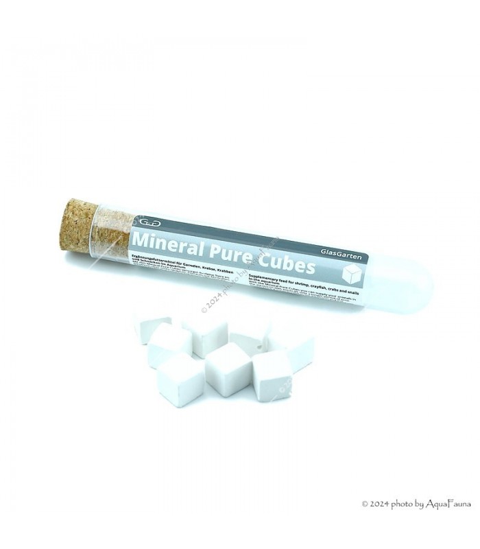 GlasGarten Mineral Pure Cubes - kiegészítő táp garnéláknak - 8 db