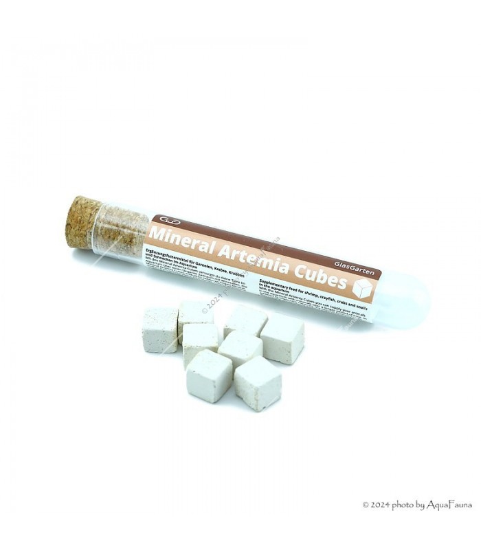 GlasGarten Mineral Artemia Cubes - kiegészítő táp garnéláknak - 8 db
