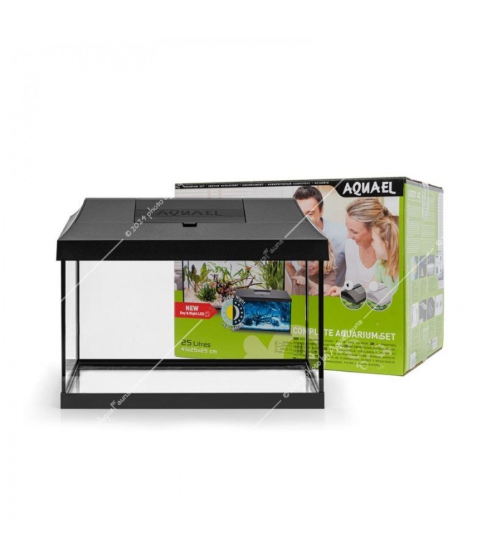 AquaEl Leddy 60 Plus Day & Night LED akvárium szett - 54 liter - fekete
