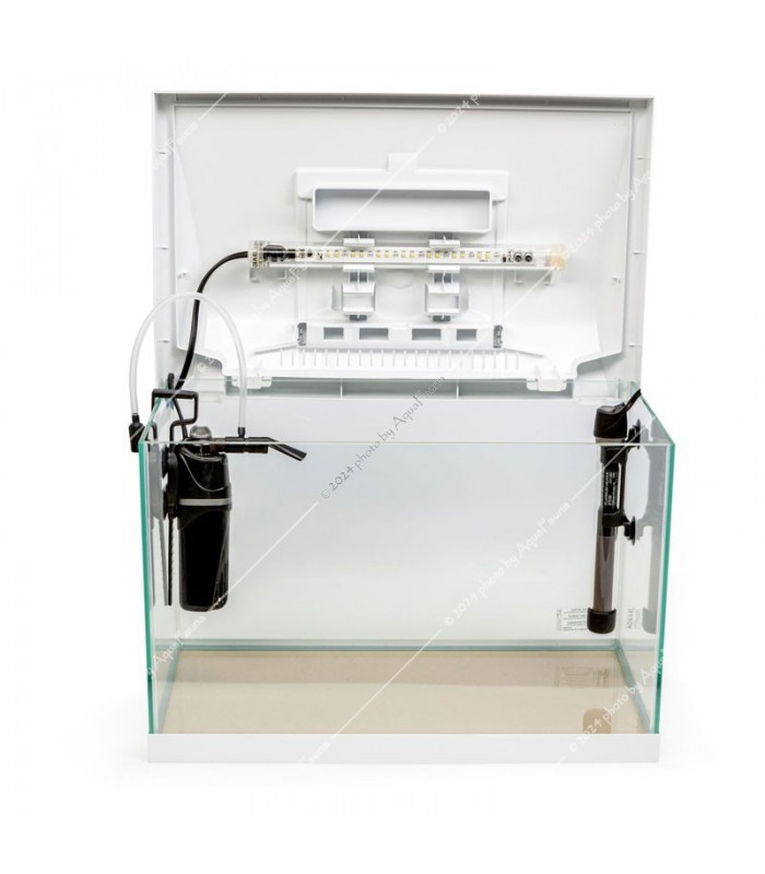 AquaEl Leddy 60 Plus Day & Night LED akvárium szett - 54 liter - fehér