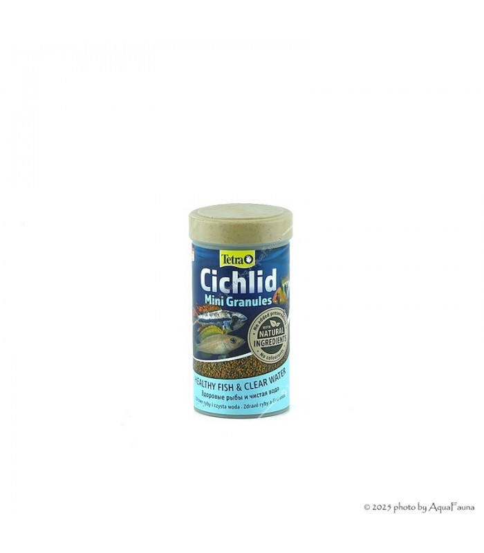Tetra Cichlid Mini Granules - 250 ml - kis szemcseméretű granulált alapeleség sügéreknek