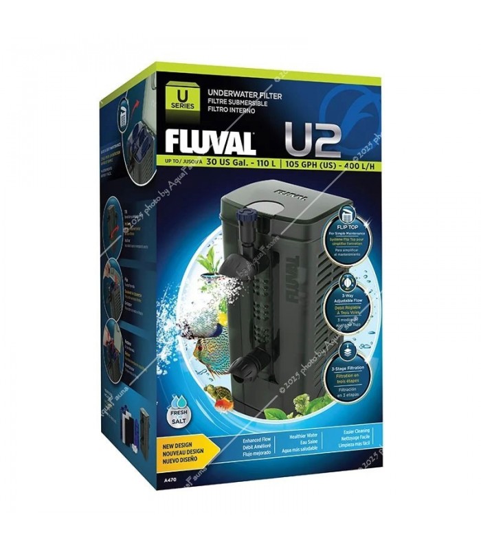 Hagen Fluval U2 belső szűrő 45-110 literig