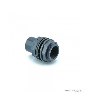 PVC átmenő idom 40/50 mm (hollanderes) 1 3/4" külső menettel