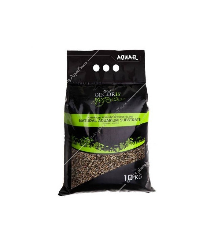 AquaEl Decoris Natural Aquarium Substrate - akvárium dekorkavics (multicolor) 3-5 mm (10 kg)