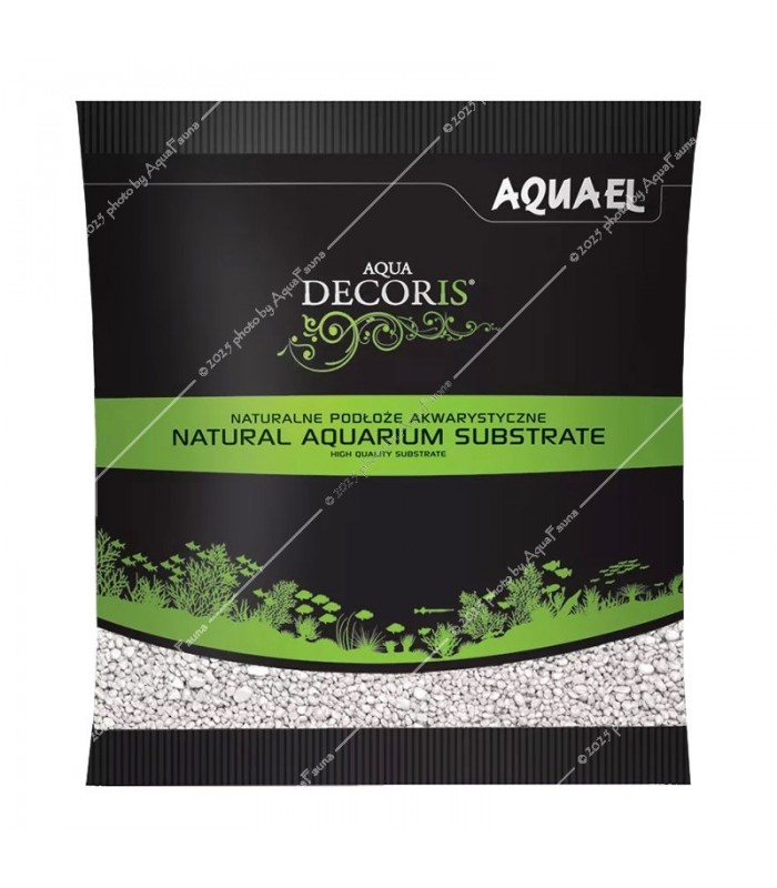 AquaEl Decoris White - Akvárium dekorkavics (fehér) 2-3 mm (1 kg)