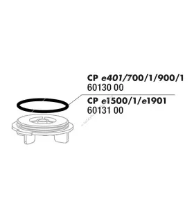 JBL Cristalprofi tömítőgyűrű a rotorfedélhez e400/401/402, e700/701/702, e900/901/902