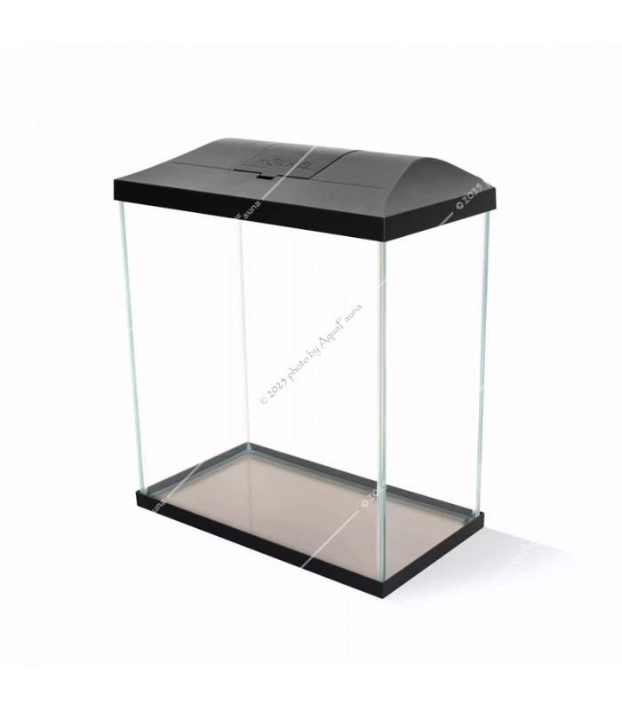 AquaEl Leddy Set MINI 30 black - akvárium (fekete) garnélarákoknak és kisebb halaknak (28x15x30)