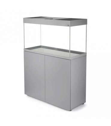 AquaEl Opti Set 125 Grey Cabinet - univerzális akvárium szekrény 81x36x80 cm - szürke