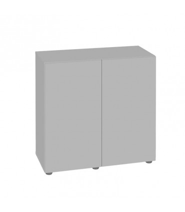 AquaEl Opti Set 125 Grey Cabinet - univerzális akvárium szekrény 81x36x80 cm - szürke