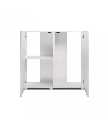 AquaEl Opti Set 125 Grey Cabinet - univerzális akvárium szekrény 81x36x80 cm - szürke