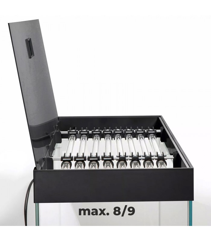 AquaEl Opti Set 240 Black 2.0 - akvárium szett 121x41x51 cm (240 liter) - fekete