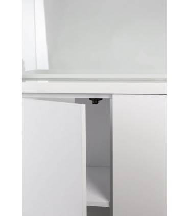 AquaEl Opti Set 200 Grey Cabinet - univerzális akvárium szekrény 101x41x80 cm - szürke