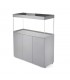 AquaEl Opti Set 240 Grey 2.0 - akvárium szett 121x41x131 cm (240 liter) - szürke - BÚTORRAL