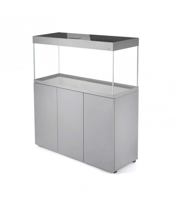 AquaEl Opti Set 240 Grey 2.0 - akvárium szett 121x41x131 cm (240 liter) - szürke - BÚTORRAL